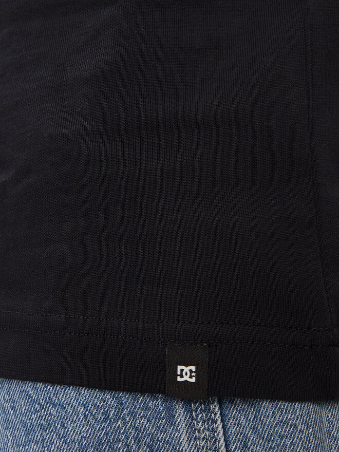 DC DC Marškinėliai 94 Champs Hss ADYZT05343 Juoda Regular Fit
