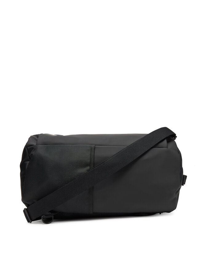 Tommy Jeans Раница Tommy Jeans Tjm Elevated Pu Multi Backpack AM0AM13407 Черен
