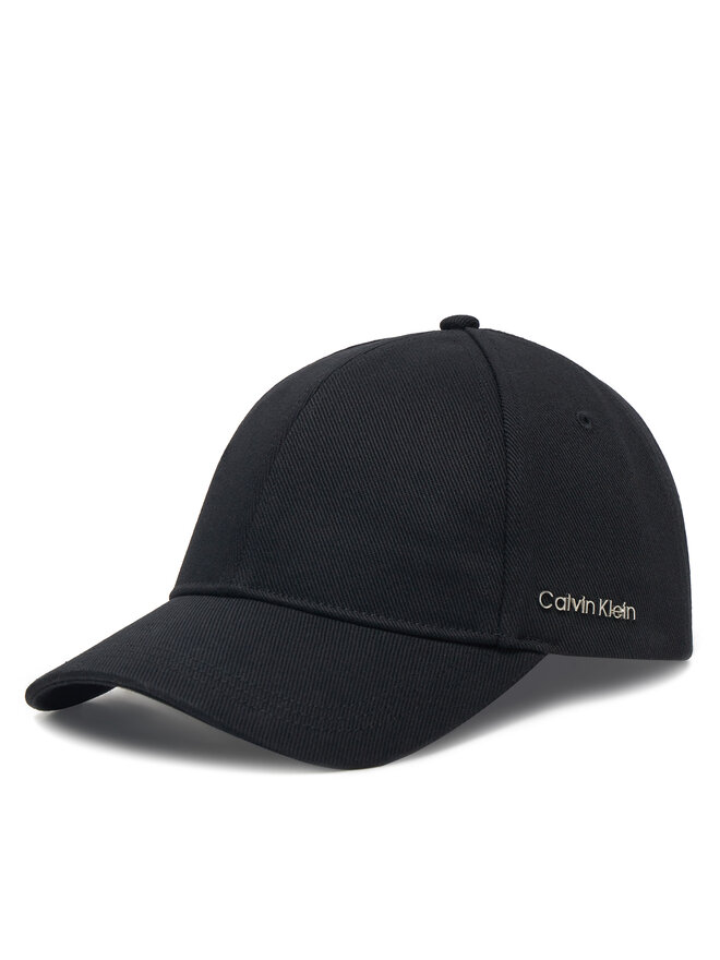Calvin Klein Șapcă Calvin Klein Cotton Twill Cap K60K612910 Negru