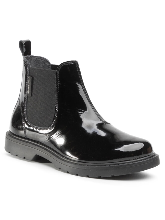 Naturino Kotníková obuv s elastickým prvkem Naturino Piccadilly 0012501566.03.0A01 S Černá
