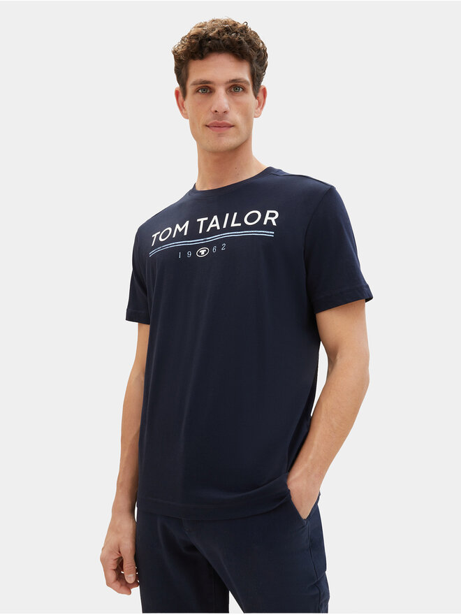 Tom Tailor Tom Tailor Póló 1040988 Sötétkék Regular Fit