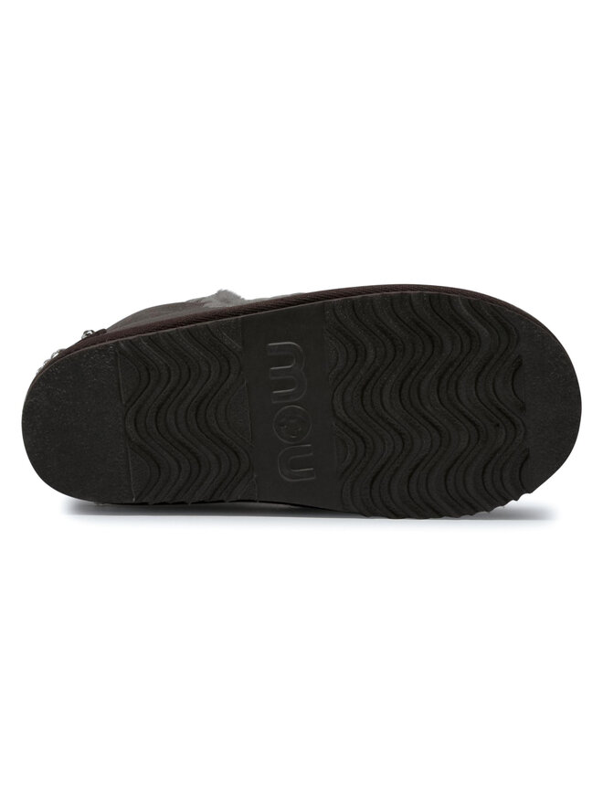 Mou Botas de nieve Mou Eskimo 18 With Rhinestones Logo Plata