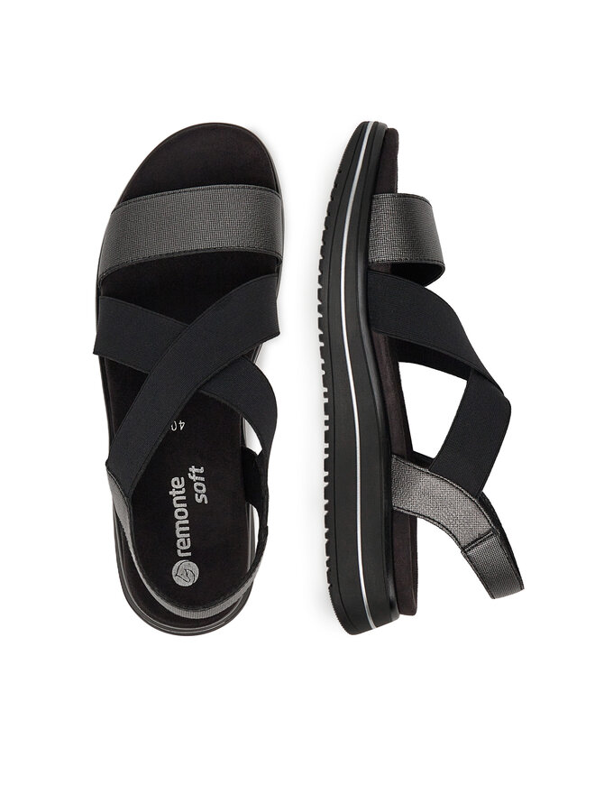Remonte Sandalias Remonte D1J50-02 Negro