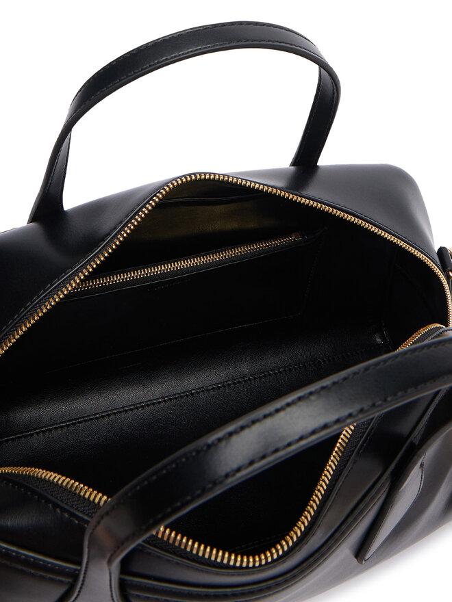 Calvin Klein Handtasche Calvin Klein Ck Medium Bowling Bag LV04F3610G Schwarz