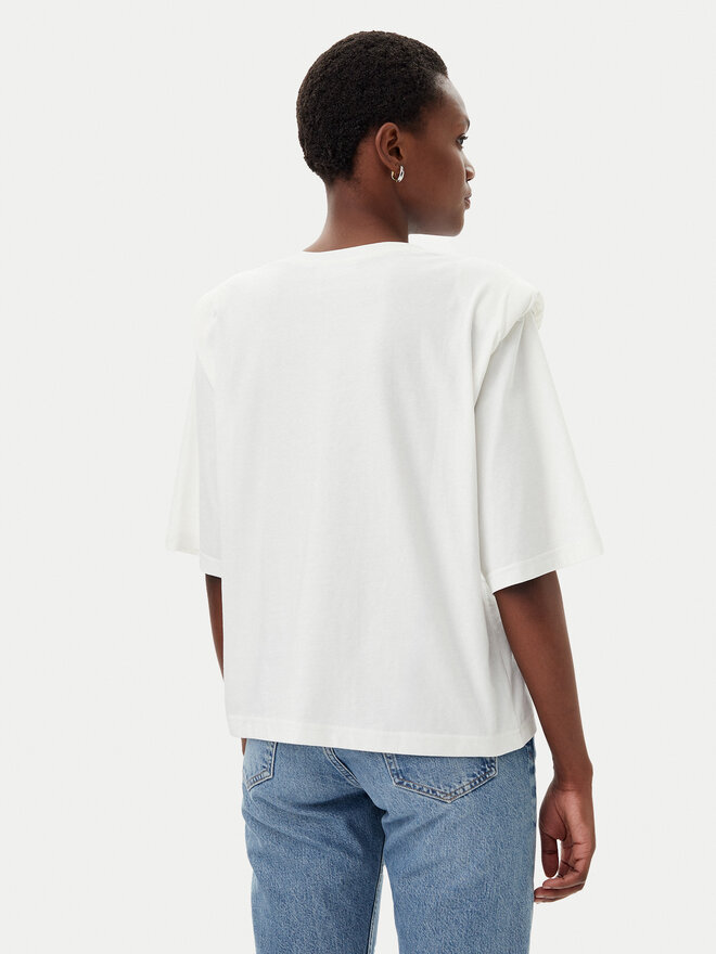ViCOLO ViCOLO T-Shirt RD0013 Λευκό Regular Fit