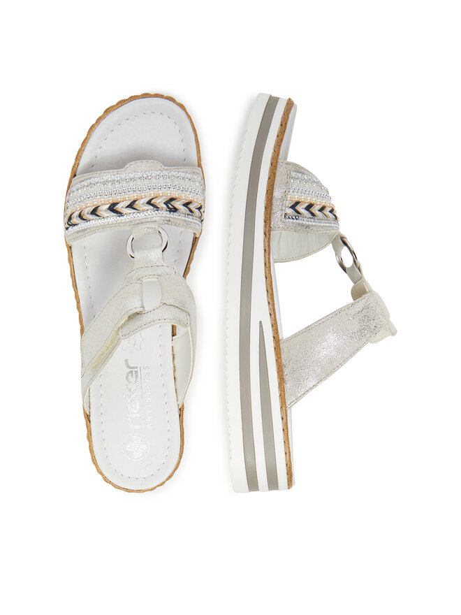 Rieker Chanclas Rieker V02M6-40 Plata