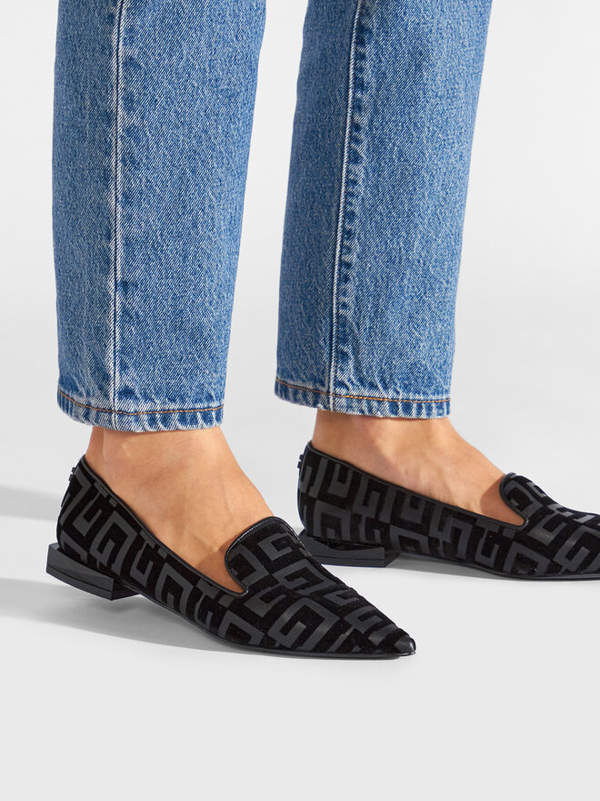 Guess Loaferice Guess Gusty2 FL7GS2 FAL14 Crna