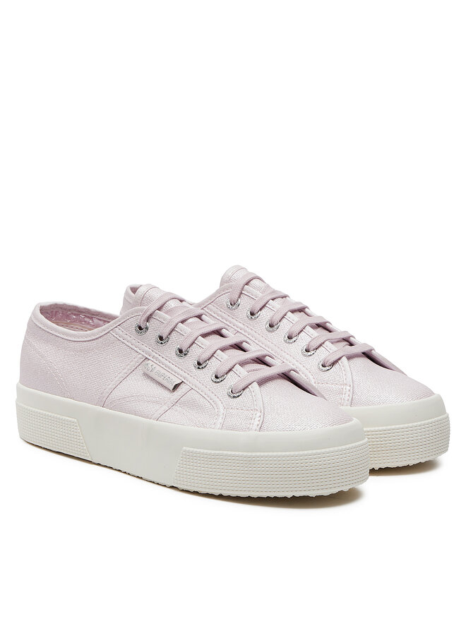 Superga Πάνινα παπούτσια Superga Platform Pearl Matte Canv 2740 S21362W Μωβ