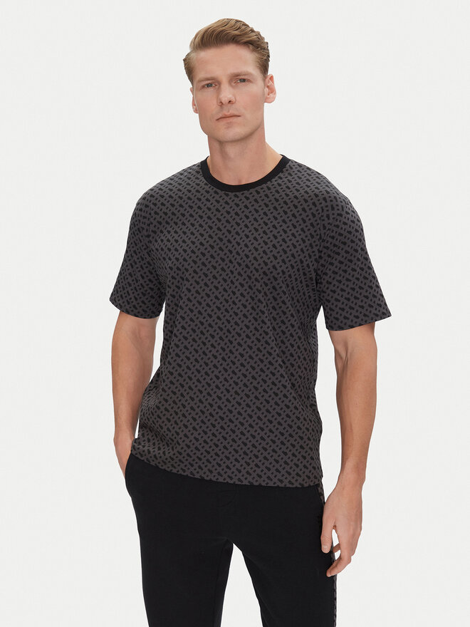 BOSS BOSS Camiseta 50535741 Negro Regular Fit
