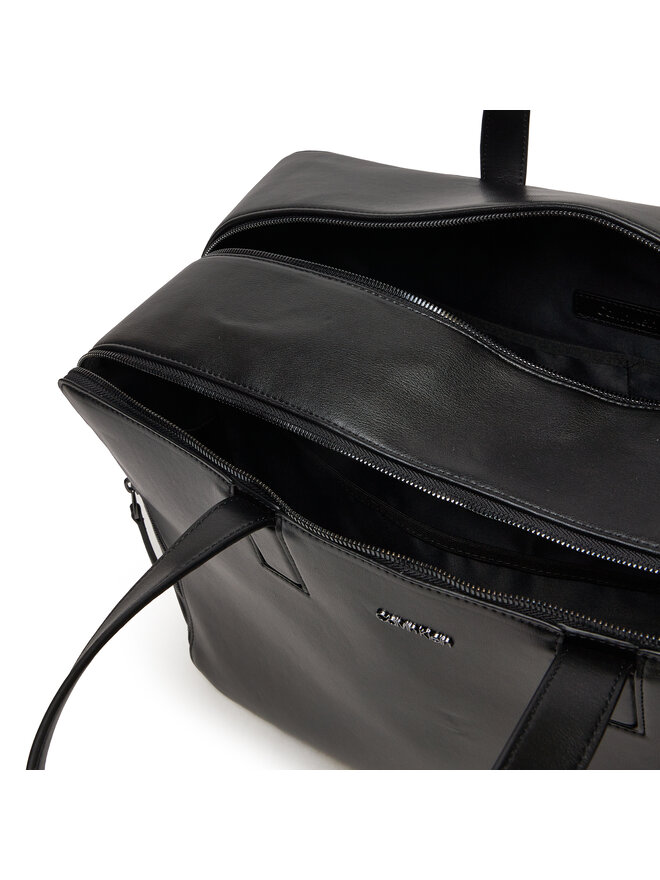 Calvin Klein Wochenendtasche Calvin Klein Line Qulit Pu Weekender K50K511880 Schwarz