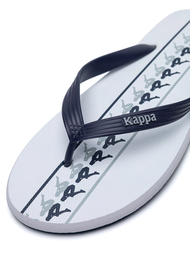 Kappa Japonki Kappa 371G1LW White - Blue Marine - Grey Lt Lead Kolorowy