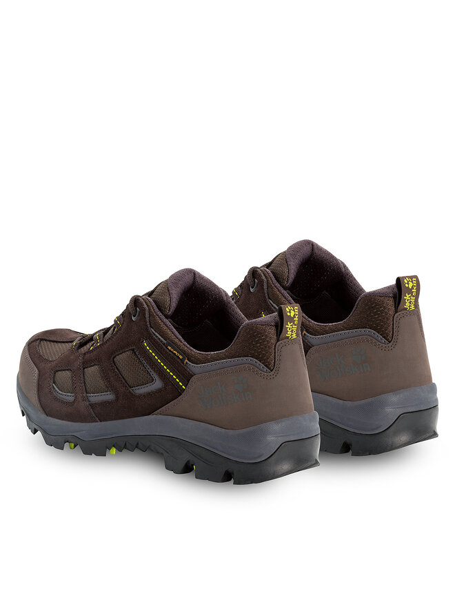 Jack Wolfskin Trekkingi Jack Wolfskin Vojo 3 Texapore Low M 4042441 Brązowy