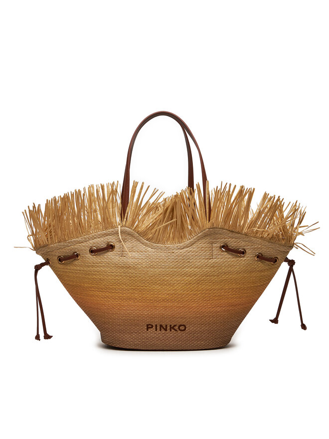 PINKO Borsetta Pinko Pagoda Extra Shopper . PE 24 PLTT 102911 A1R6 Beige