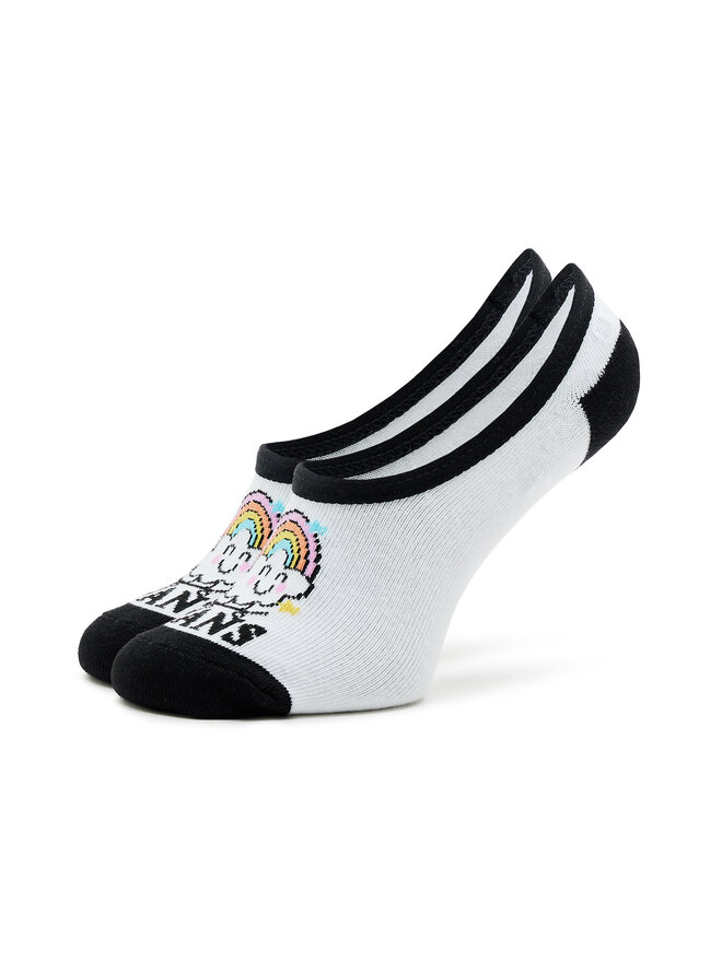 Vans 3 pares de calcetines tobilleros para niño Vans Rainbow Rider Canoodle VN0007B4YB21 De color