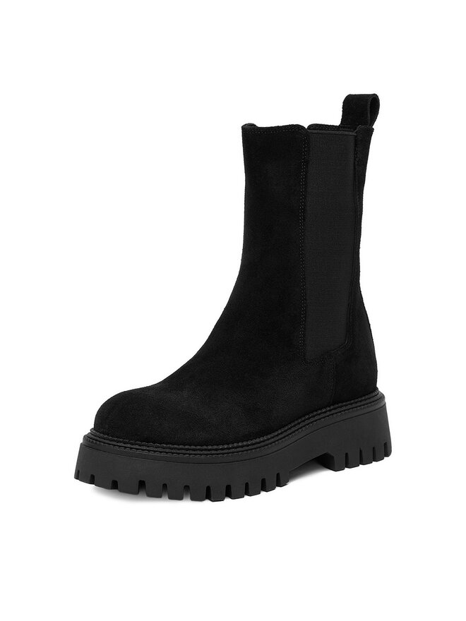 Badura Kotníková obuv s elastickým prvkem Badura C-BILLIE-8045 Černá
