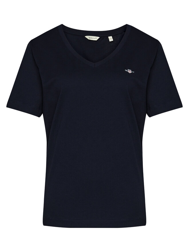 Gant Gant Футболка Shield 4200750 Cиній Regular Fit