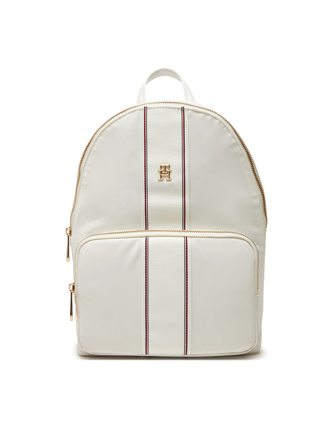 Tommy Hilfiger Plecak Tommy Hilfiger Poppy Backpack Corp AW0AW17162 Écru
