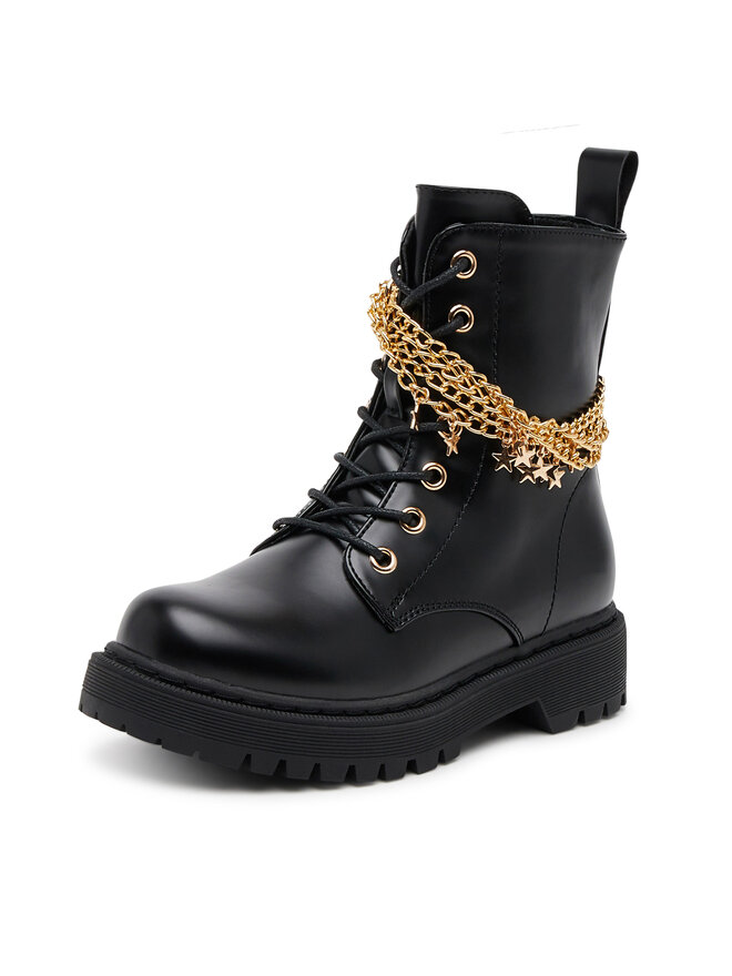 DeeZee Schnürschuhe DeeZee CEO-CS5587-17A Schwarz