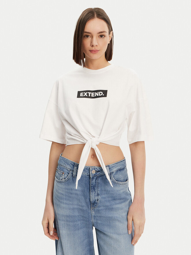 ONLY ONLY Marškinėliai Serena 15343356 Balta Regular Fit