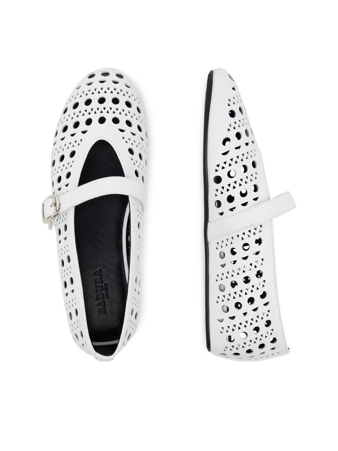 Badura Ballerinas Badura ELAN-SLT24067P-55 Weiß