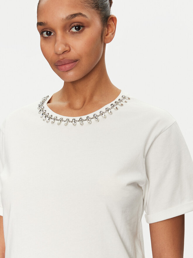 Morgan Morgan T-Shirt 251-DOUTI Λευκό Regular Fit