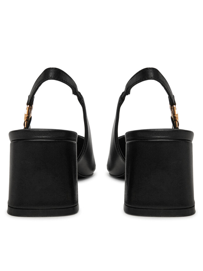 Guess Sandale Guess FLPZA3 LEA05 Negru