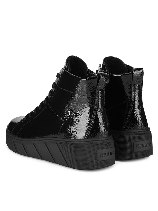 Rieker Revolution Lifestyle Μποτάκια Rieker Revolution Lifestyle W0561-01 Μαύρο