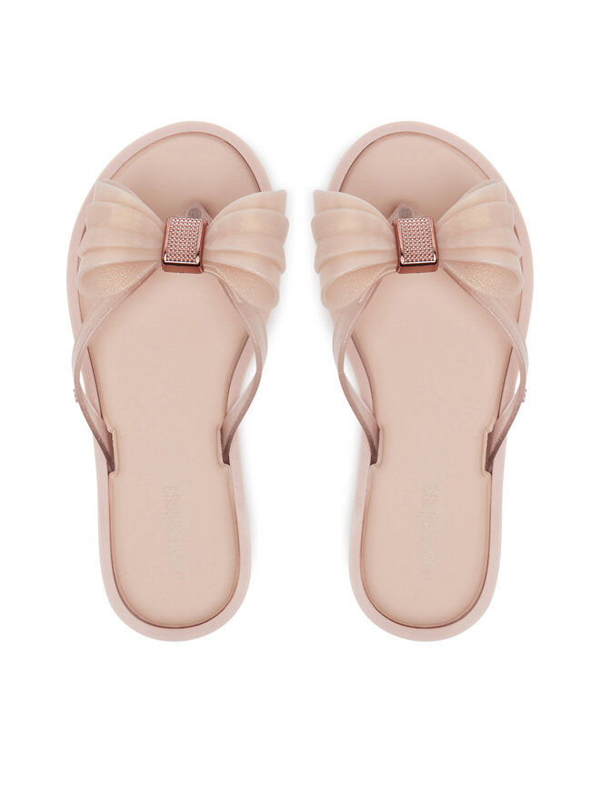 Melissa Japonki Melissa Mini Melissa Flip Flop Iv Inf 35749 Beżowy