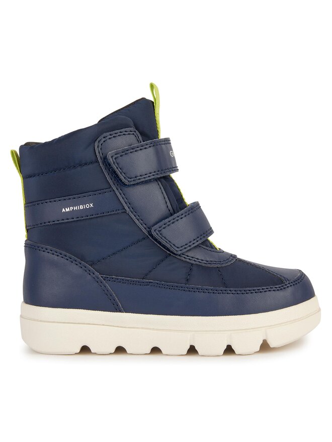 Geox Sněhule Geox J Willaboom Boy B Ab J36LFB 0FU54 C0749 D Tmavomodrá