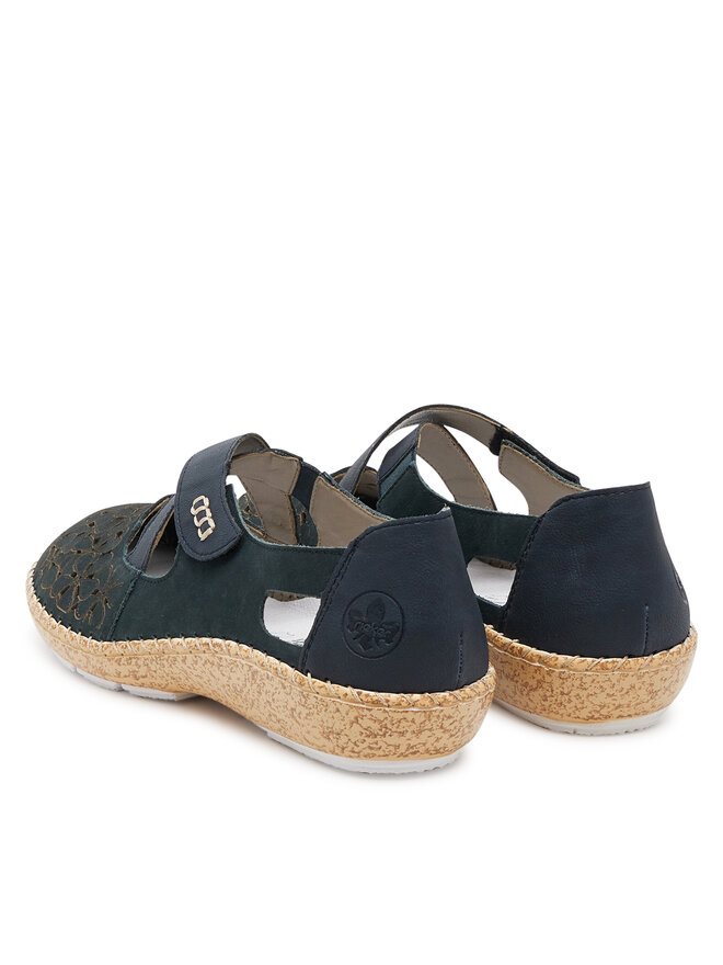 Rieker Halbschuhe Rieker 44856-14 Dunkelblau