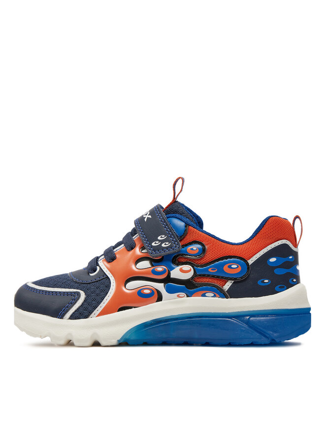 Geox Сникърси Geox J Ciberdron Boy J45LBA 01454 C0659 D Тъмносин