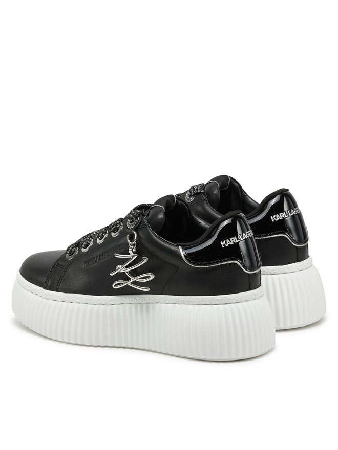 KARL LAGERFELD Sneakers KARL LAGERFELD Kreeper Lo KL42376A Negru