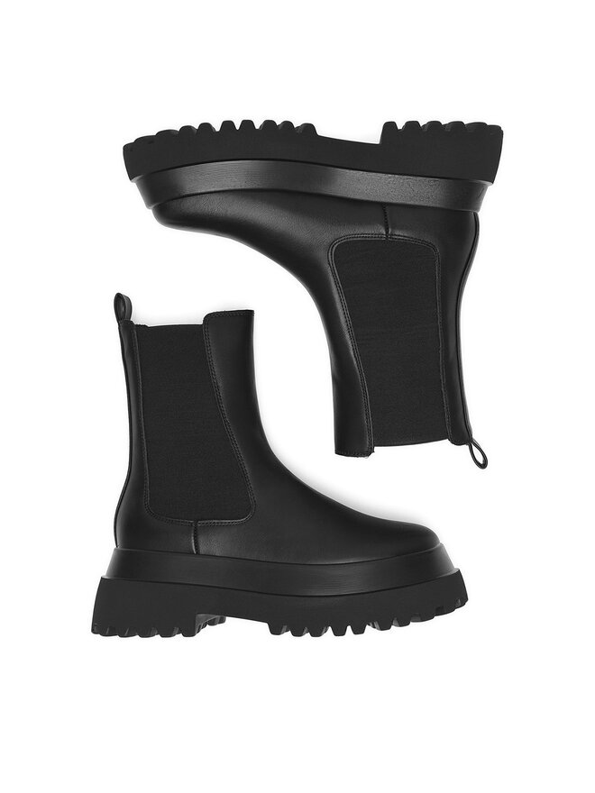 DeeZee Klassische Stiefeletten DeeZee HY91963-2 Schwarz