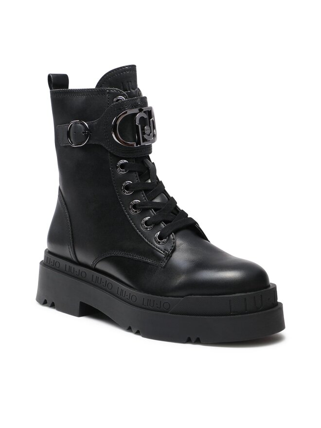 Liu Jo Trapper stila apavi Liu Jo Love 40 SF3037 P0102 Melns