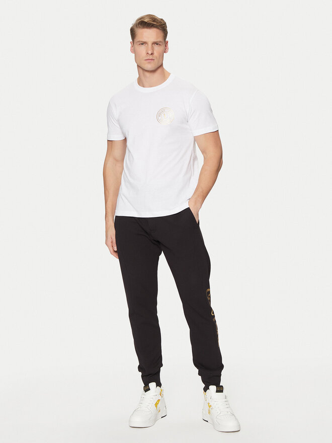 Versace Jeans Couture Versace Jeans Couture Футболка 78GAHT00 Білий Regular Fit