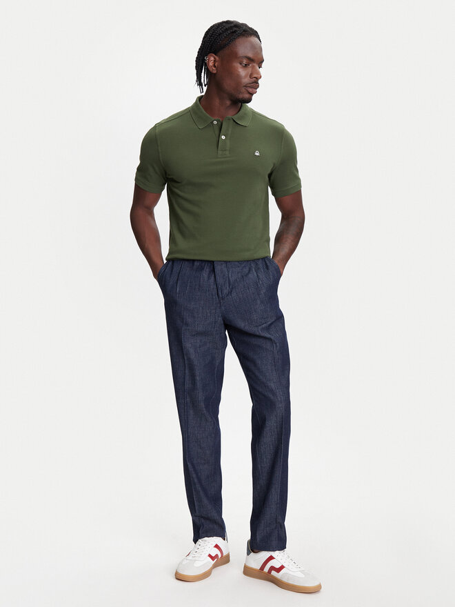 United Colors Of Benetton United Colors Of Benetton Poloshirt 3089J3179 Grün Regular Fit