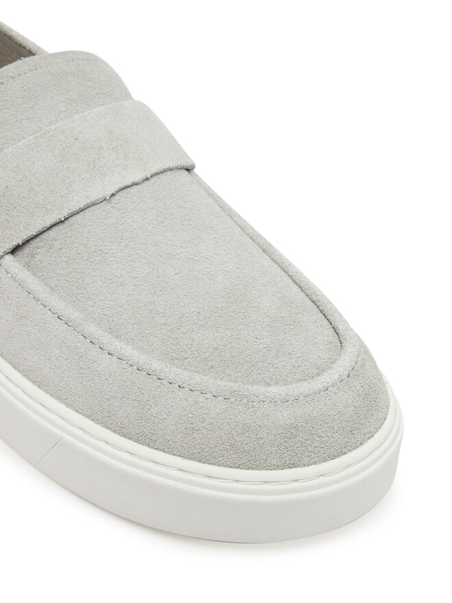 Calvin Klein Mokassins Calvin Klein Moccasin Sue Unlined HM0HM01819 Grau