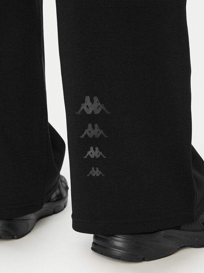 Kappa Kappa Спортивні штани 362364W Чорний Regular Fit