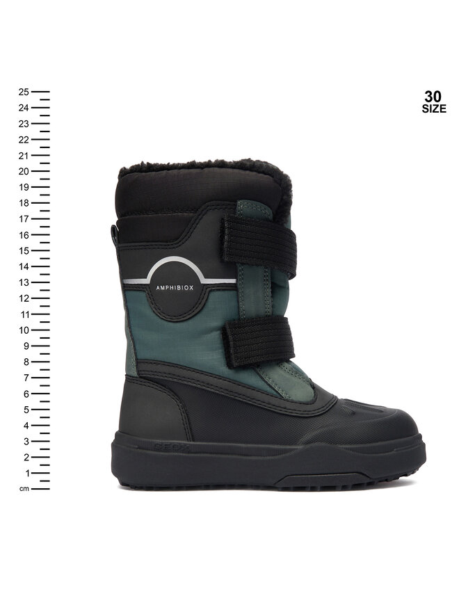 Geox Cizme de zăpadă Geox Junshee Pg A J46D8A-0MEFU C0498 S Negru