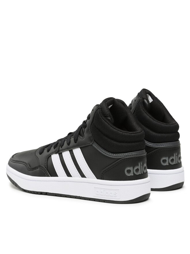 adidas Sneakersy adidas Hoops 3.0 Mid Classic Vintage Shoes GW3020 Czarny