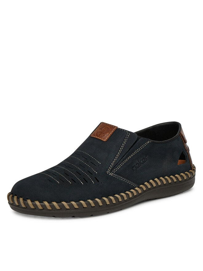 Rieker Halbschuhe Rieker B2457-14 Dunkelblau