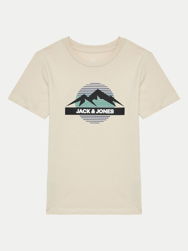 Jack&Jones Junior Jack&Jones Junior Marškinėliai Peak 12259433 Smėlio Standard Fit