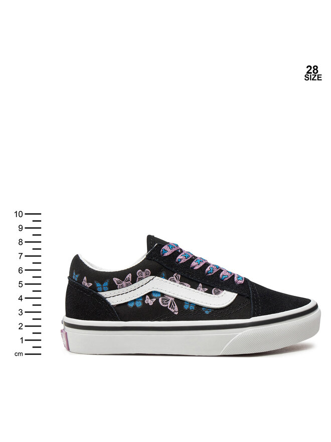 Vans Zapatillas de tenis Vans Old Skool Butterfly VN000CYVBML1 Negro