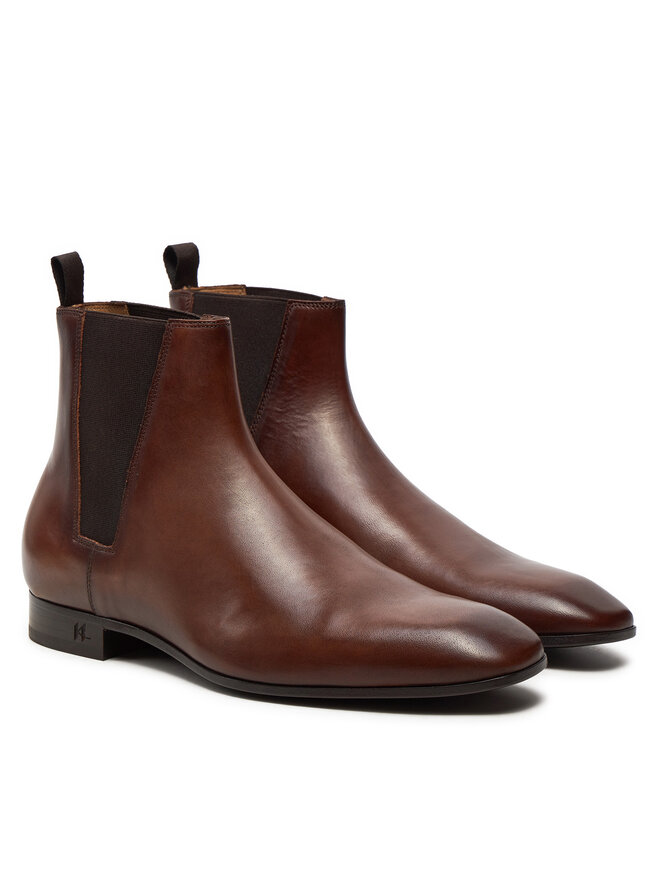 KARL LAGERFELD Боти тип челси KARL LAGERFELD KL12344 Кафяв