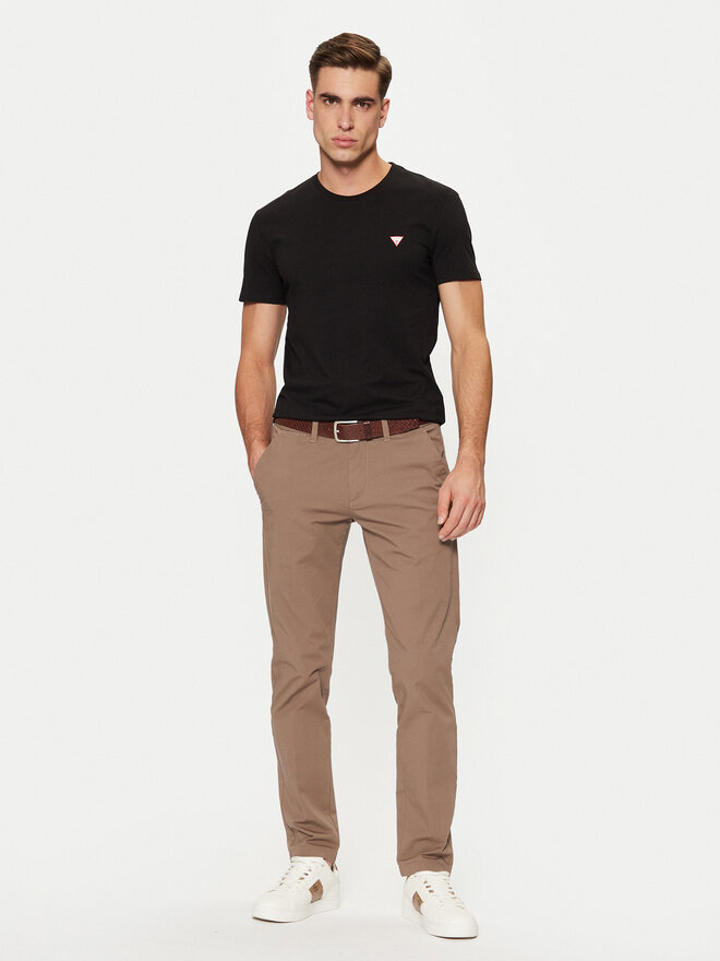 Guess Guess Majica M2YI24 J1314 Črna Slim Fit