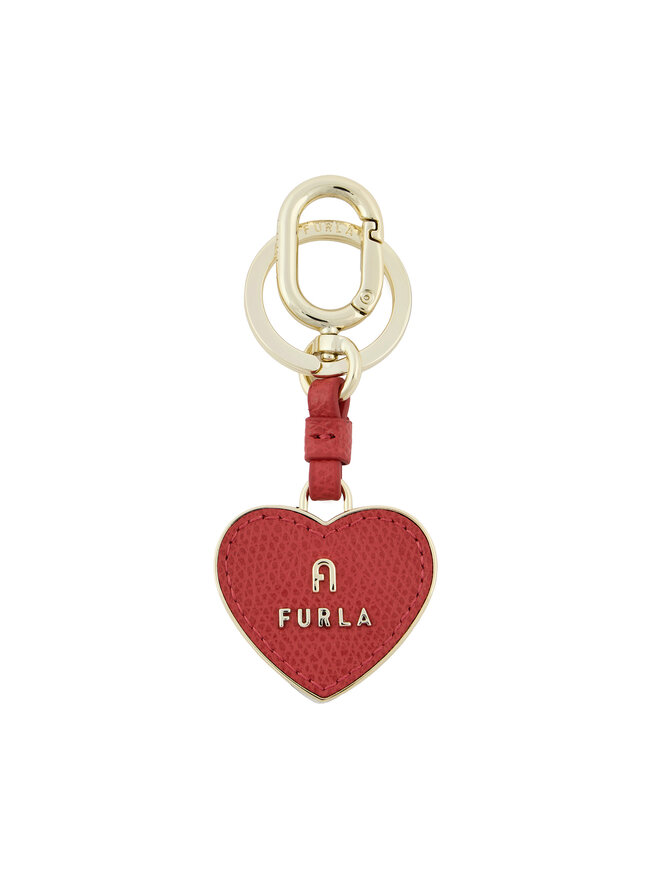 Furla Μπρελόκ Furla Camelia Keyring Heart WR00434 AME000 CN RUB00 Κόκκινο