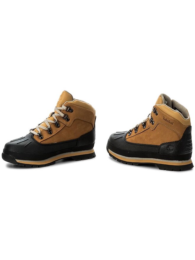 Bottes de randonnee Timberland Euro Hiker Shell Toe A1LVW Jaune chaussures