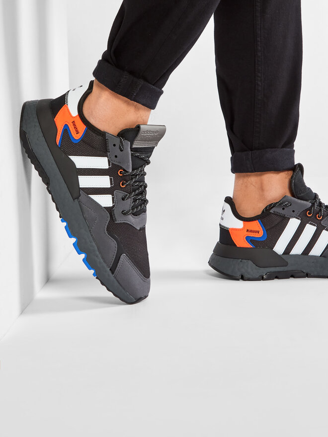 adidas Снікерcи adidas Nite Jogger FX6834 Чорний
