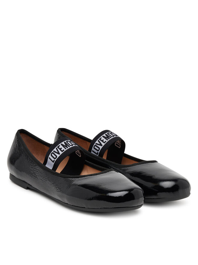 LOVE MOSCHINO Μπαλαρίνες LOVE MOSCHINO JA11071G1NII000041 Μαύρο