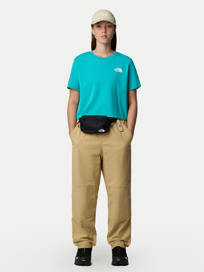 The North Face The North Face Marškinėliai Simple Dome NF0A87U4 Mėlyna Loose Fit